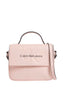 Calvin Klein Sculpted Boxy Flap Mono Omuz Çantası Pink