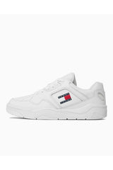 Tommy Hilfiger Leather Outsole Low Top Sneakers White