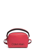 Calvin Klein Pop Touch Small Çapraz Askılı Kadın Çantası Dark Red