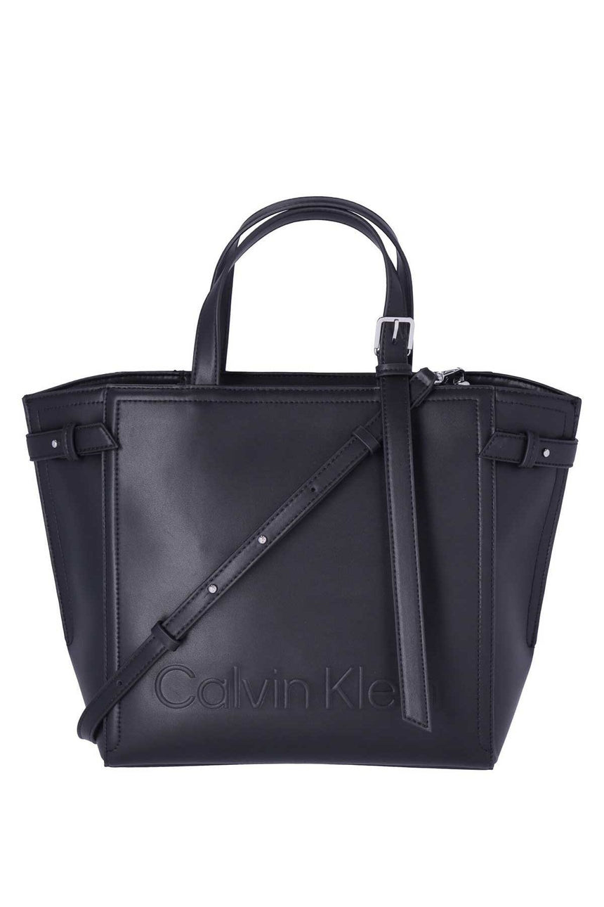 Calvin Klein Minimal Hardware Kadın Omuz Çantası Black
