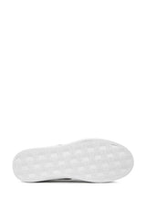 Calvin Klein Classic Cupsole Logo Baskılı Snekaers Bright White/Creamy White/Black