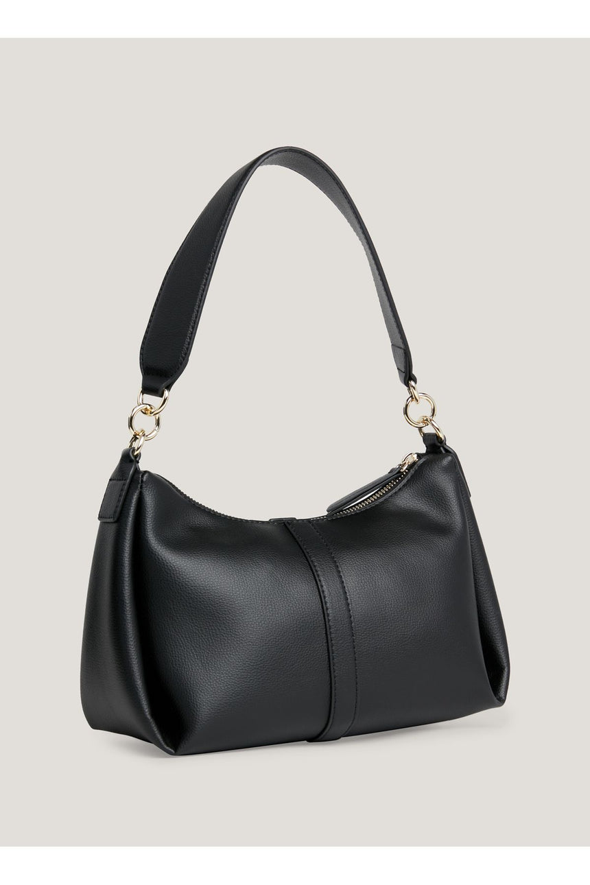 Tommy Hilfiger Feminine Shoulder Bag Omuz Çantası Black