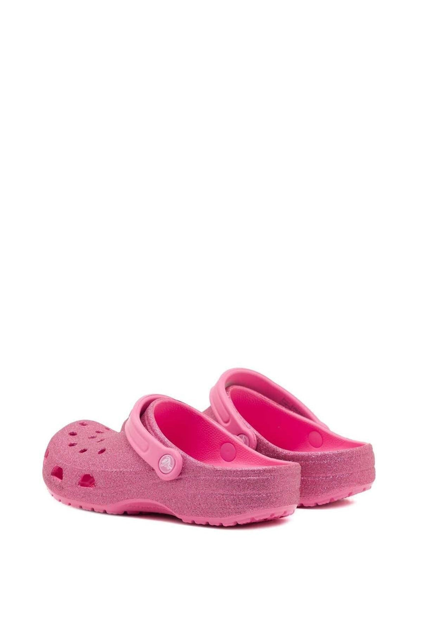 Crocs Classic Glitter Clog K Kadın Terlik Pink Lemonade