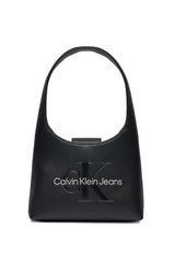 Calvin Klein Sculpted Mono Shoulder Bag Omuz Çantası Black