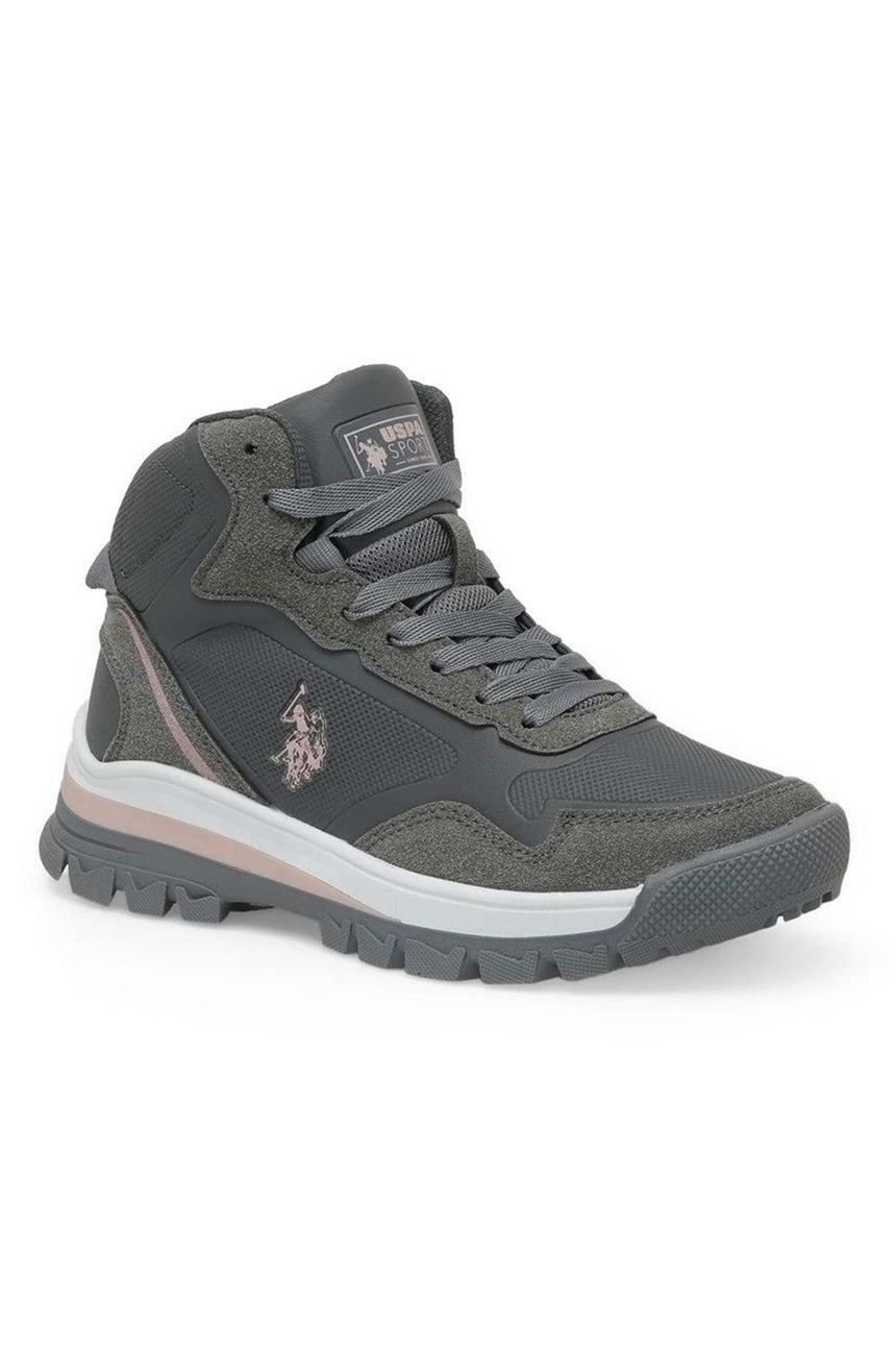 Us Polo Assn 2W Sagan Hi Wmn 2Pr Kadın Ayakkabı Gri