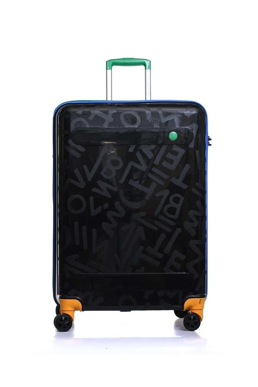 Benetton Büyük Boy 70 Cm Valiz Siyah