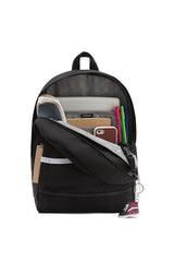 Vans Construct Skool Backpack - Sırt Çantası Black - White