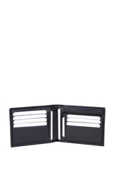 Grande Çıkarılabilir Kartlıklı Ve Dış Cepli Erkek El Portföyü Siyah