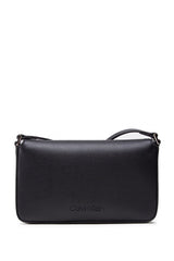 Calvin Klein Shadow Sac Porté Epaule Synthétique Noir Çapraz Askılı Kadın Çantası Black