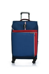 Us Polo Assn Kumaş Orta Boy Valiz Lacivert - Kırmızı