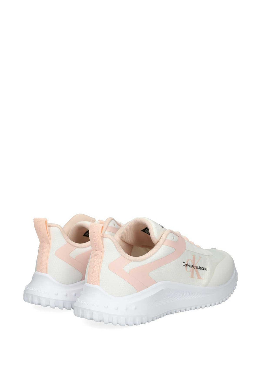 Calvin Klein Eva Runner Low Lace Mix Sneakers White