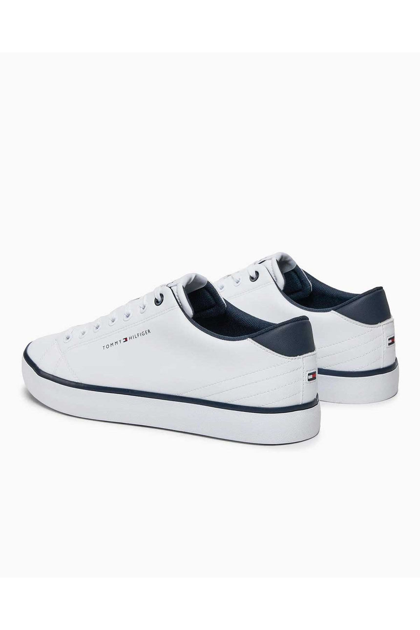 Tommy Hilfiger Leather Low Top Sneakers White