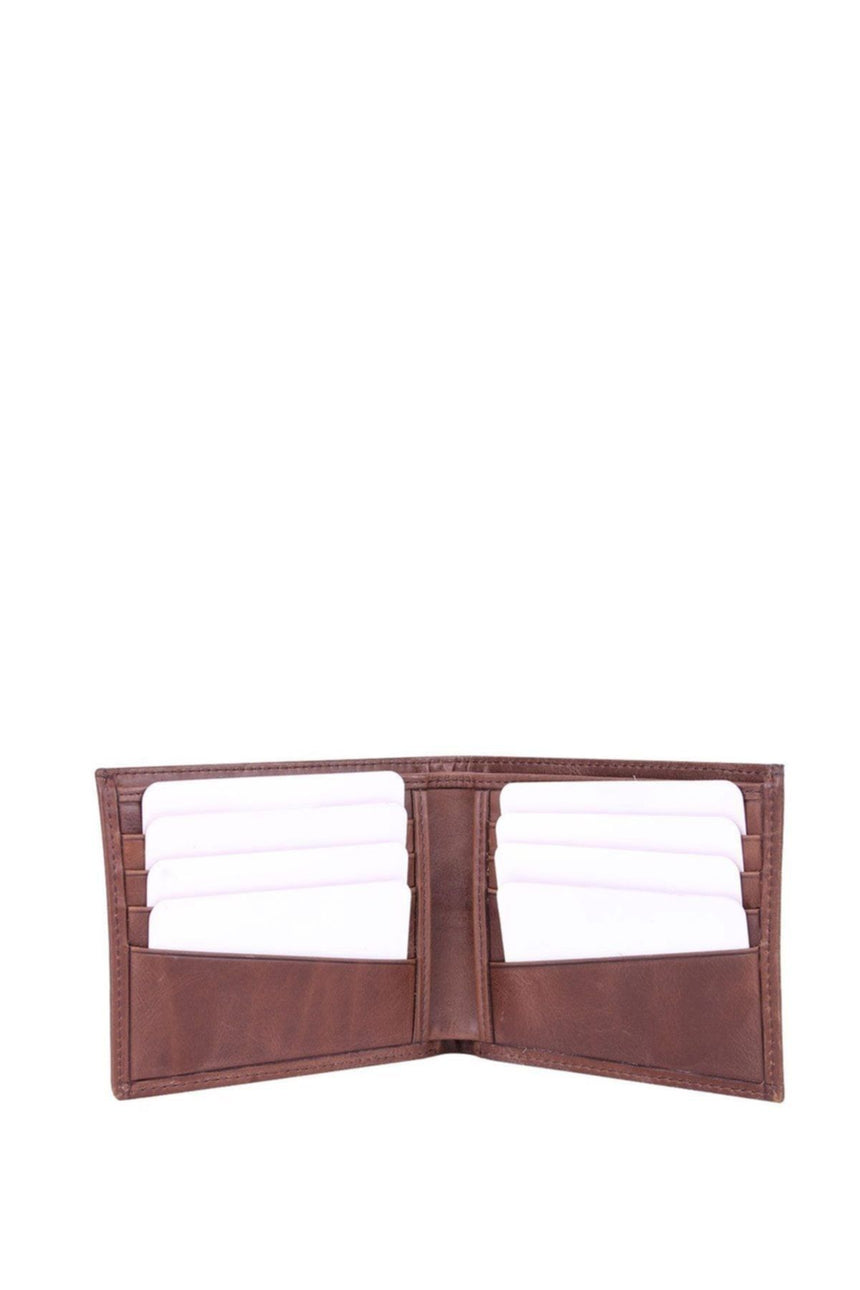 Grande Çıkarılabilir Kartlıklı Erkek El Portföyü Crazy Kahve