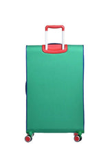 Benetton Orta Boy 60 Cm Kumaş Valiz Yeşil