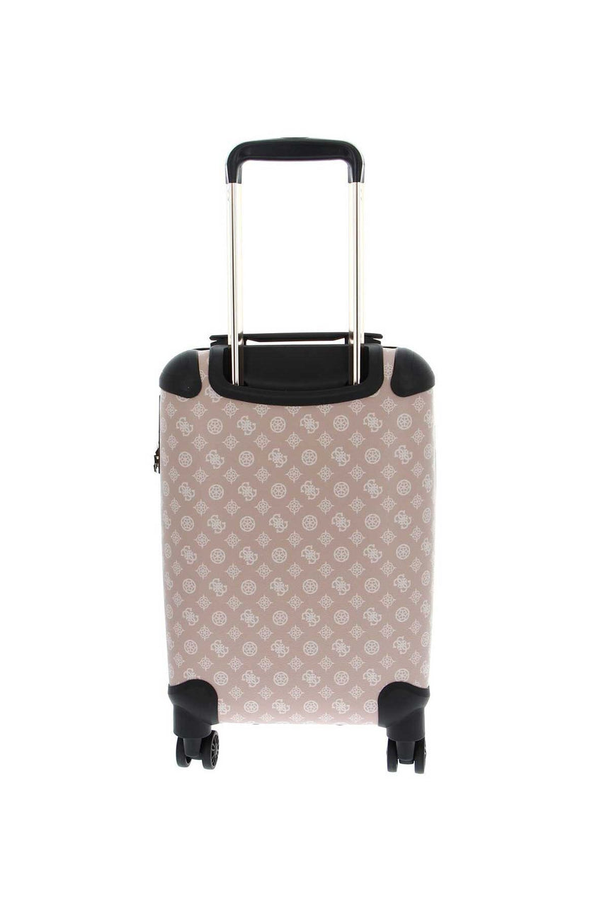 Guess Wilder 18 In 8-Wheel Kabin Boy Valiz Espresso Logo