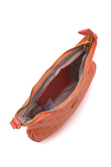 Pierre Cardin Saten Kadın Omuz Çantası Mercan