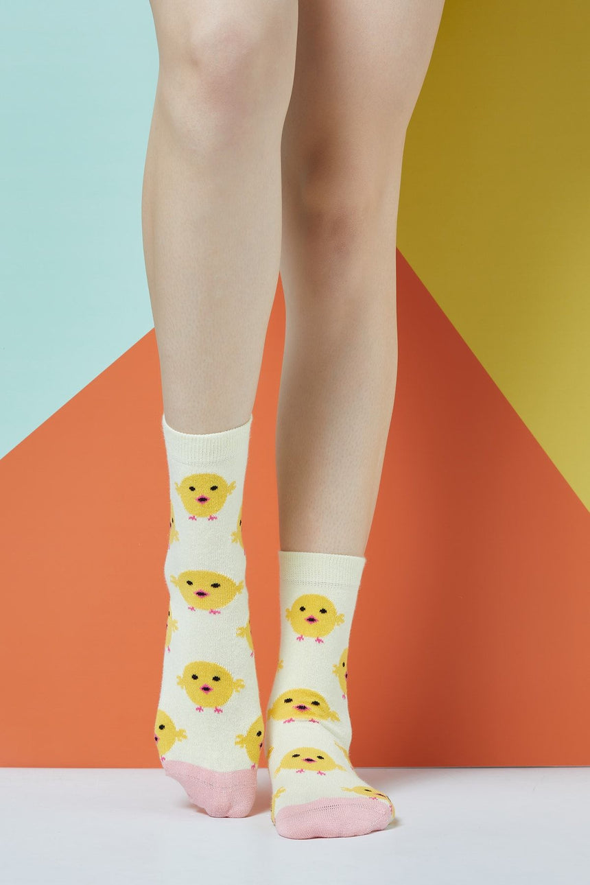 The Socks Company Chicken Dance Çorap Renkli