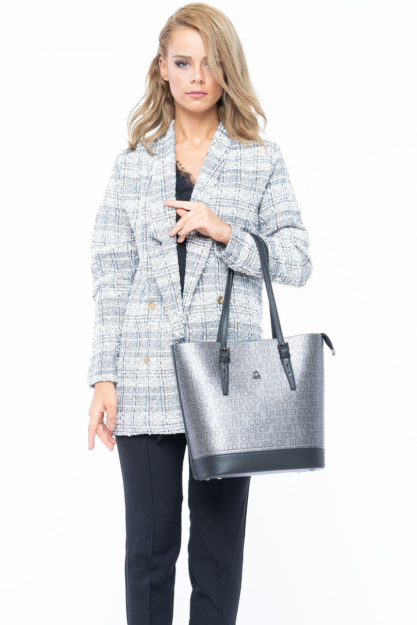 Benetton Mono Klasik Kadın Kol Çantası