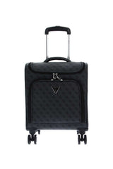 Guess Divvy Wheeeled Travel Kabin Boy Valiz Coal Logo