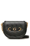 Guess Izzy Mini Crossbody Çapraz Askılı Kadın Çantası Coal Logo