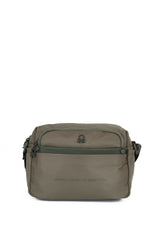 Benetton Dört Bölmeli Çapraz Askılı Kadın Çantası Haki