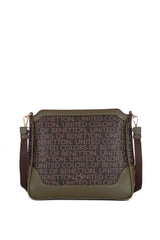 Benetton Mono Çapraz Askılı Kadın Çantası Kahve- Haki