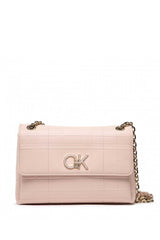 Calvin Klein Re-Lock Conv X Body Quilt Kadın Omuz Çantası Spring Rose