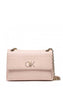 Calvin Klein Re-Lock Conv X Body Quilt Kadın Omuz Çantası Spring Rose