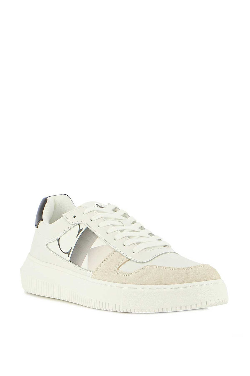 Calvin Klein Chunky Cup Lace Up Sneakers Bright White/Black