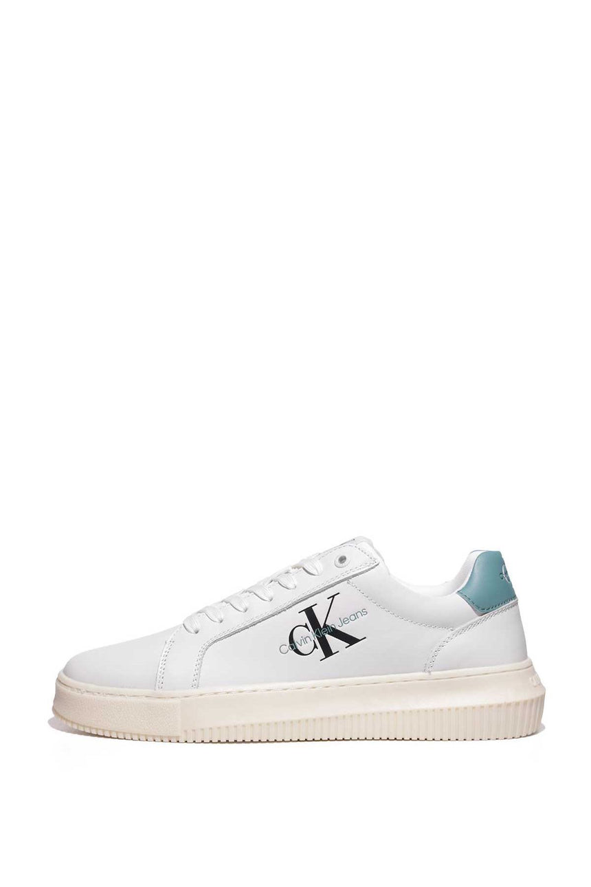 Calvin Klein Chunky Sole Erkek Sneaker Bright White/Oil Blue
