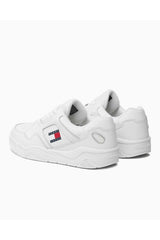 Tommy Hilfiger Leather Outsole Low Top Sneakers White