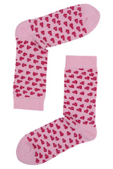 The Socks Company Pınk Hearts Çok Renkli Çorap Renkli