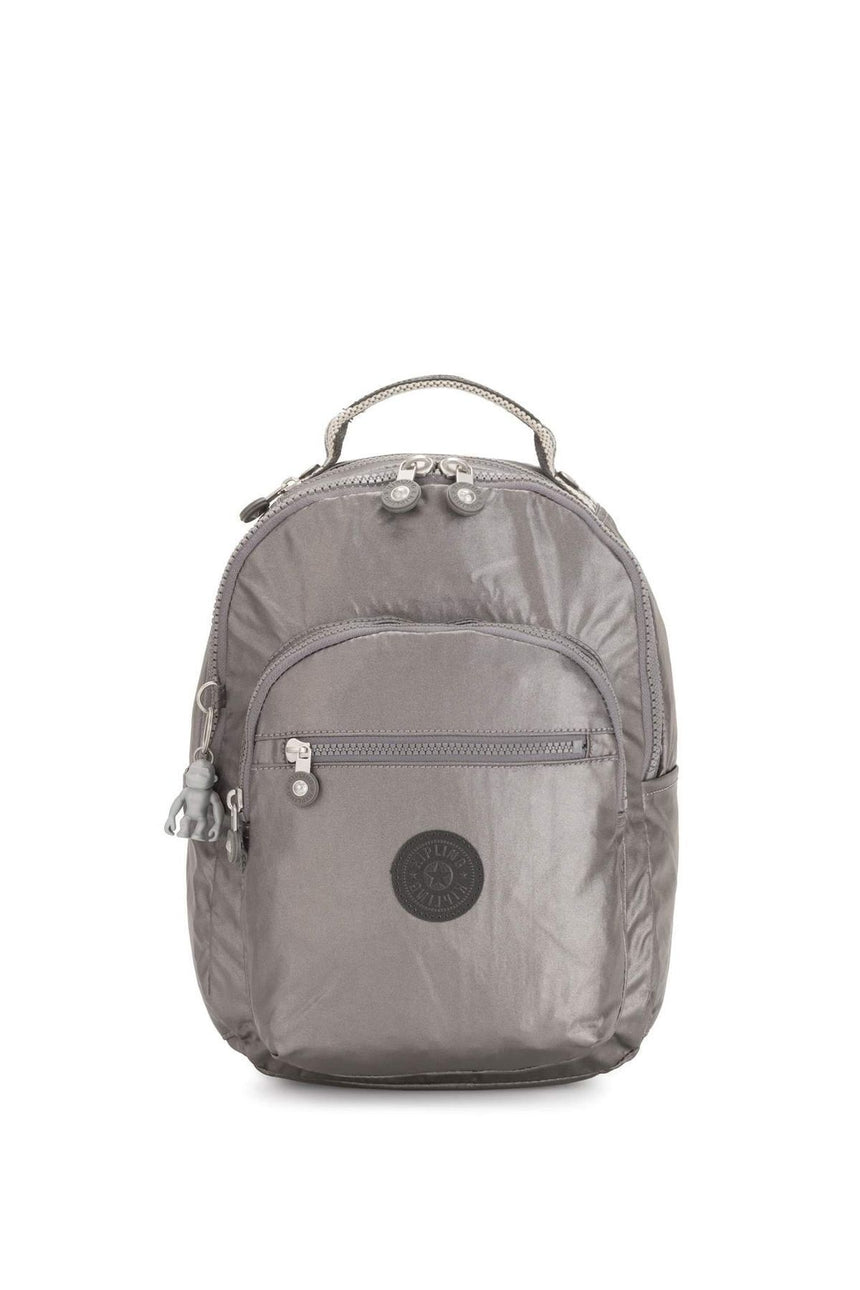 Kipling Seoul S Basic Plus Sırt Çantası Carbon Metallic
