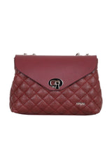 Günlük Çapraz Kadın Çantası Bordo