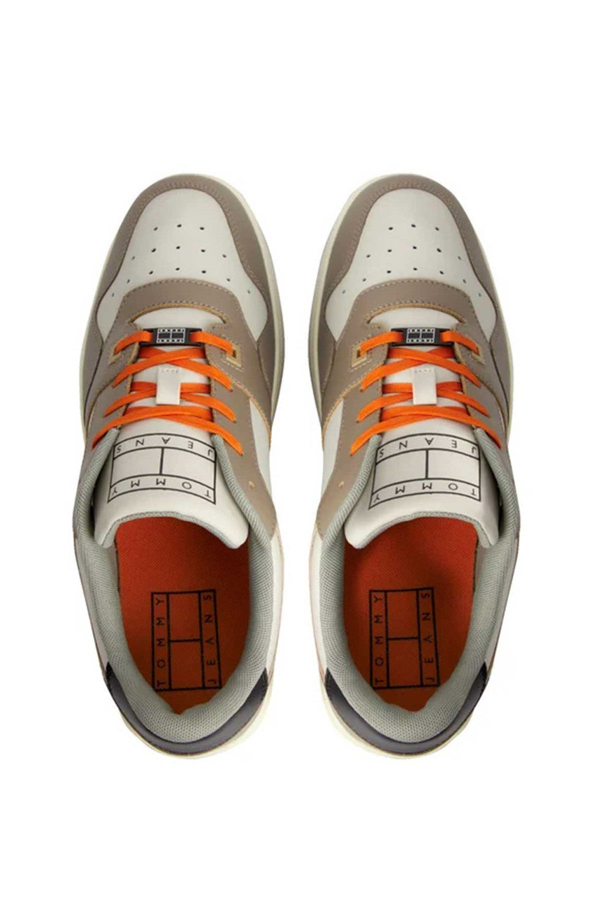 Tommy Hilfiger Basket Premium Cupsole Sneaker Orange