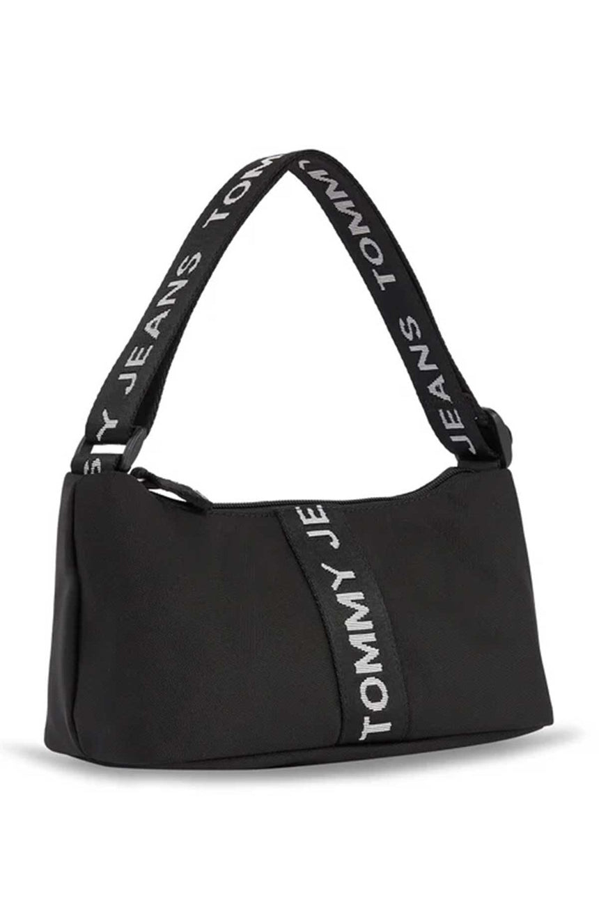 Tommy Hilfiger Essentials Shoulder Bag Omuz Çantası Black