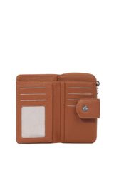 Cengiz Pakel Çok Gözlü Kadın Cüzdanı Taba