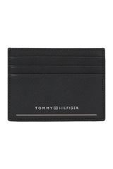 Tommy Hilfiger Saffiano Wallets Kartlık Black
