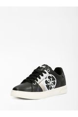 Guess Reata/Active Lady/Leather Like Kadın Sneakers Black / Black