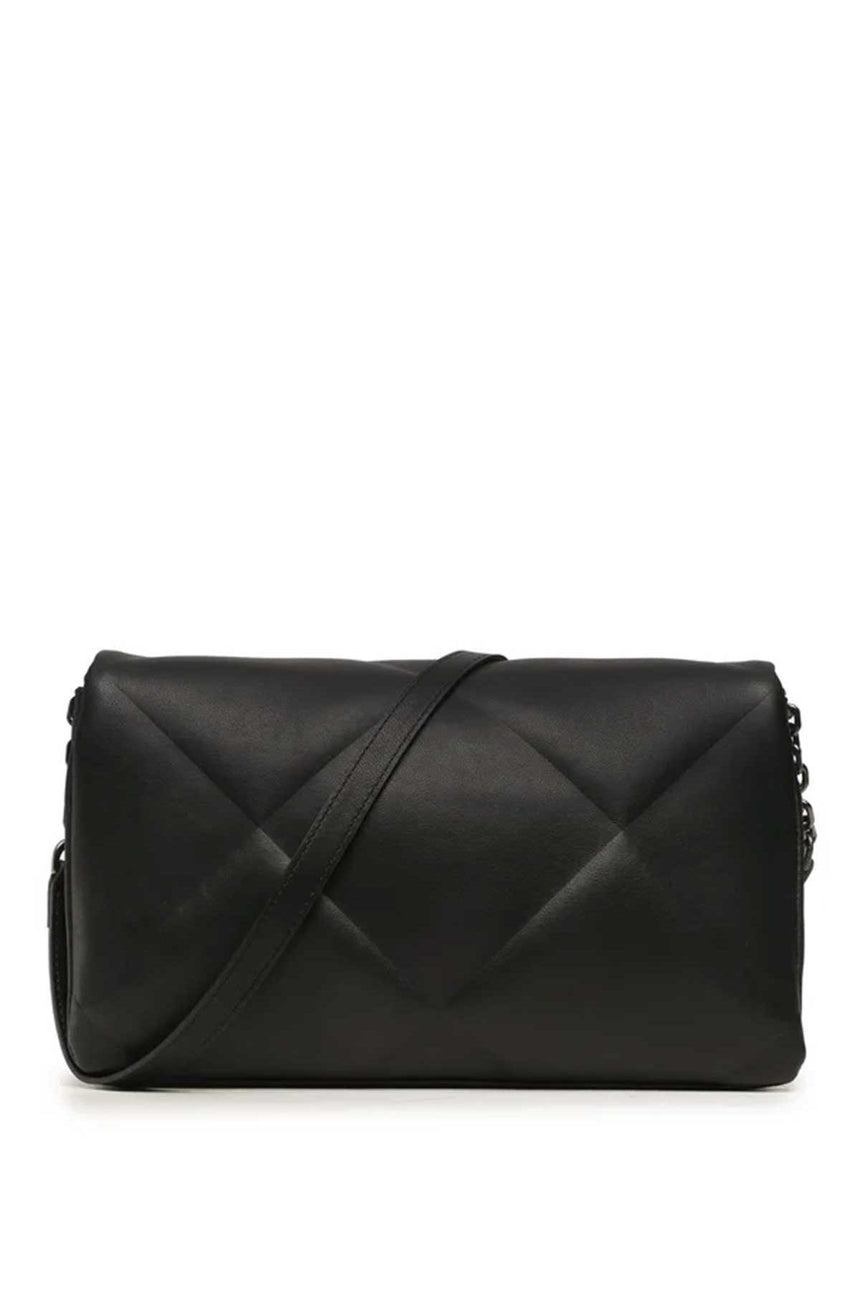 Calvin Klein Re-Lock Ouılt Kadın Omuz Çantası Black