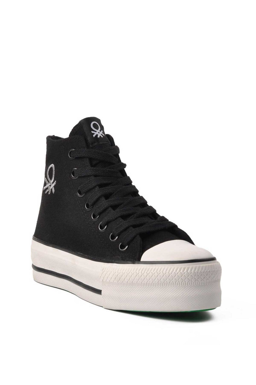 Benetton Kadın Spor Ayakkabı Siyah