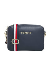 Tommy Hilfiger Iconic Tommy Camera Bag Çapraz Askılı Kadın Çantası Sky Captain