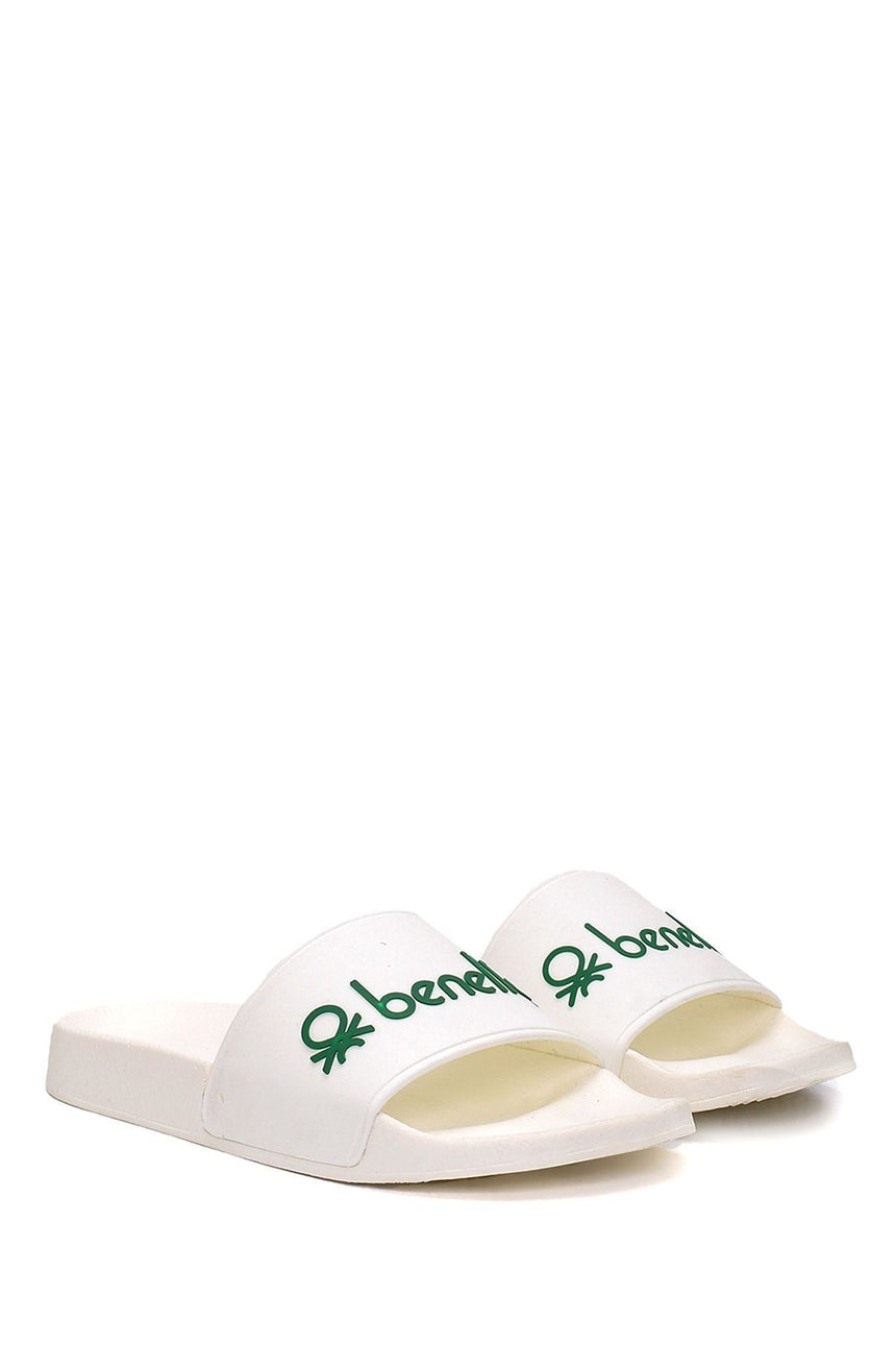 Benetton Erkek Terlik Beyaz