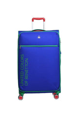 Benetton Kabin Boy 50 Cm Kumaş Valiz Sax