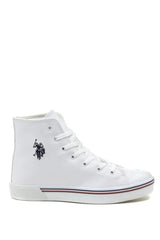 Us Polo Assn 3M Penelope High 3Fx Kadın Sneakers Beyaz