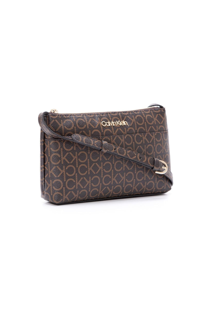 Calvin Klein Ck Must Çapraz Askılı Kadın Çantası Brown Mono