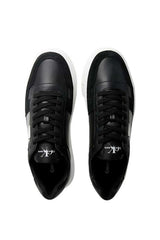 Calvin Klein Chunky Cup Lace Up Sneakers Black/Bright White