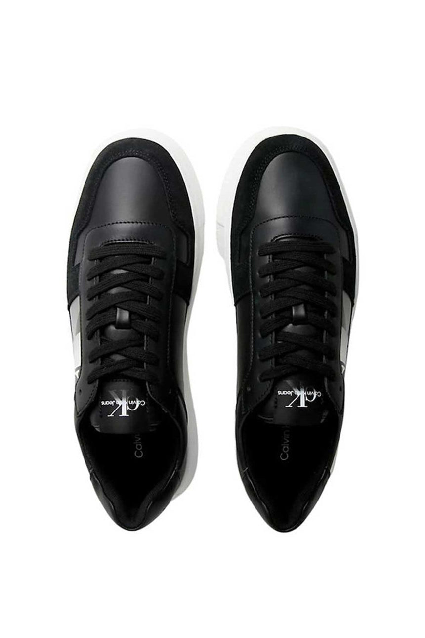 Calvin Klein Chunky Cup Lace Up Sneakers Black/Bright White