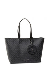 Calvin Klein Mono Shopper Md Kadın Kol Çantası Black Mono
