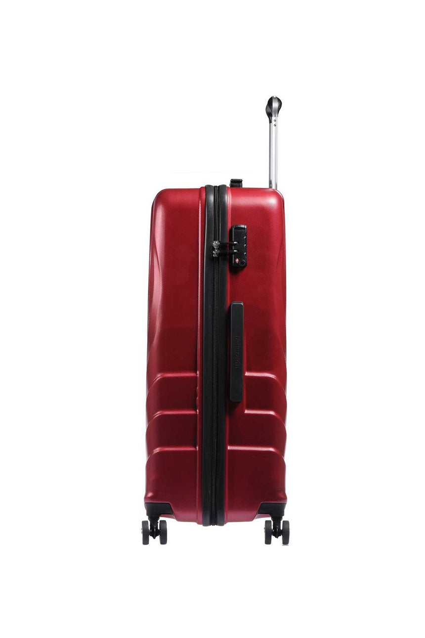 Pierre Cardin Trolley Büyük Boy Sert Valiz Bordo